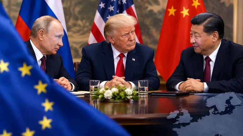 Почему Европе не стоит бояться встречи Путина, Трампа и Си Цзиньпина